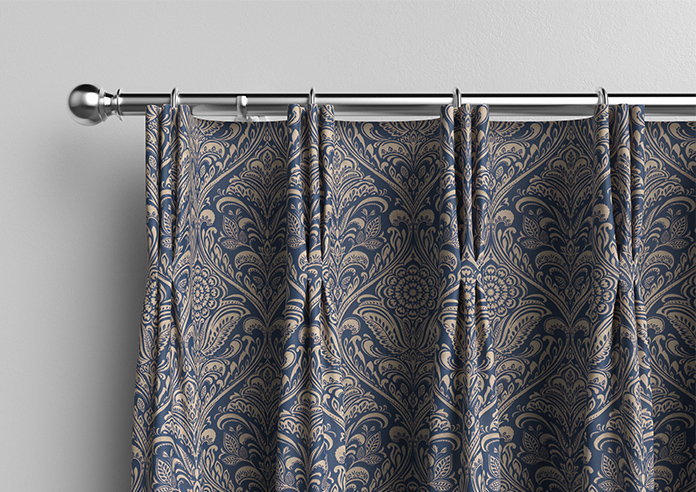 Hathaway, Indigo - Made to Measure Curtains - Image 11